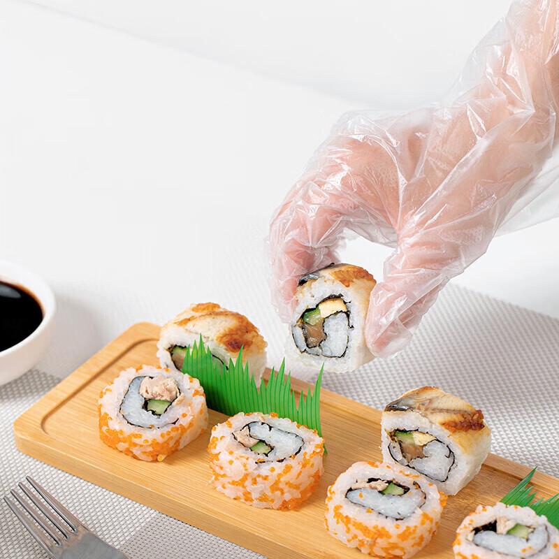 Chahua Food Grade Disposable PE Gloves (100 Pcs)