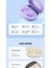 Беспроводные Bluetooth-наушники TWS5.3 M41 с прозрачным чехлом, светодиодным дисплеем, шумоподавлением, мини и водонепроницаемые.