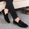 Men's Loafers Leather Wedding Party Dress Shoes