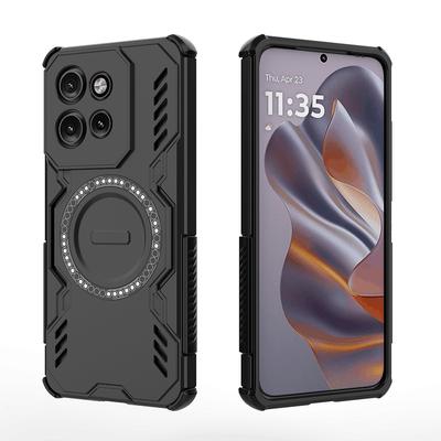 Чехол для Motorola Moto Edge 60 50 Fusion Magsafe Чехол для Для Moto Edge 50 Pro 40 Neo Магнитная Беспроводная Зарядка Ударопрочный Чехол