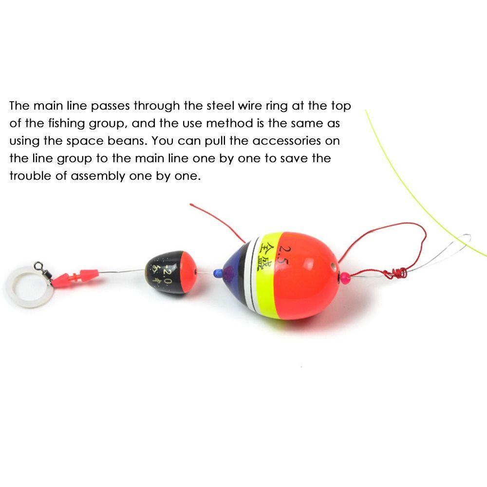 Beans Knot Stopper Buoy Fishing Float Kit Rock Fishing Fishing Tackle Bobber Accessories