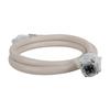 Washing Machine Water Inlet Hose Burst Proof PVC Water Pipe with Metal Connector for Haier