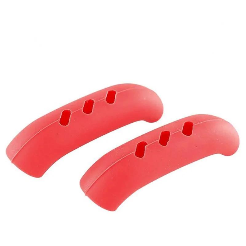 Silicone Pan Handle Cover Heat Insulation Covers Pot Ear Clip Steamer Casserole Pan Handle Holder Non-slip Kitchen Tools