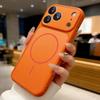 Нано-матовый чехол-защита для объектива для iPhone 17 Air 16 15 14 13 Pro Max 17 Pro Магнитный Для Magsafe Беспроводная зарядка