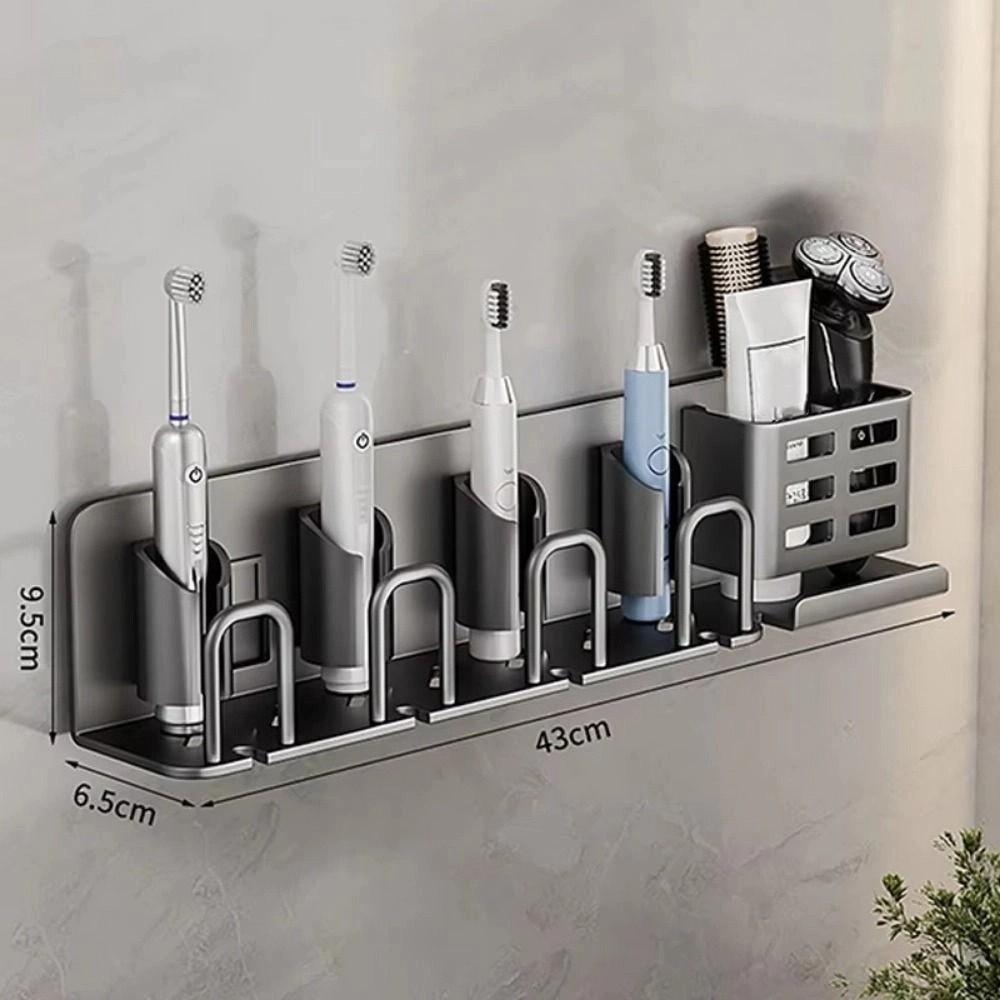 Waterproof Electric Toothbrush Holder Multi-Functional Hanging Toothbrush Stand Electric Shaver