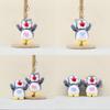 Adorable Plush Penguin Keychain Cute Cartoon Headphone Holder Fluffy Doll Accessory