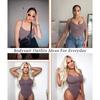 Plus Size Thong Hip Lift Seamless Shapewear Women's Corset Halter Bodysuit