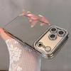 Make up Mirror Phone Case For iPhone 17 Pro Max Bling Diamonds Cover Funda For iPhone 16 ProMax 15 Pro 14Pro 13 12 Soft Shell