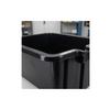Oil Drain Pan Pouring Spout Parts Cleaning Pan Auto Maintenance Sleek Finish Garage Supply Black for Workshop