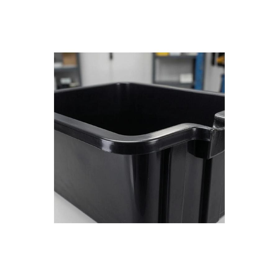 Oil Drain Pan Pouring Spout Parts Cleaning Pan Auto Maintenance Sleek Finish Garage Supply Black for Workshop