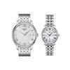 Tissot Kason Zen I Collection Кварцевые Унисекс Часы 42мм Серебряный Циферблат Стальной Корпус T06361011038.00+T1222101103300