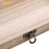Retro Wood Solid Color Trinket Case Jewelry Box