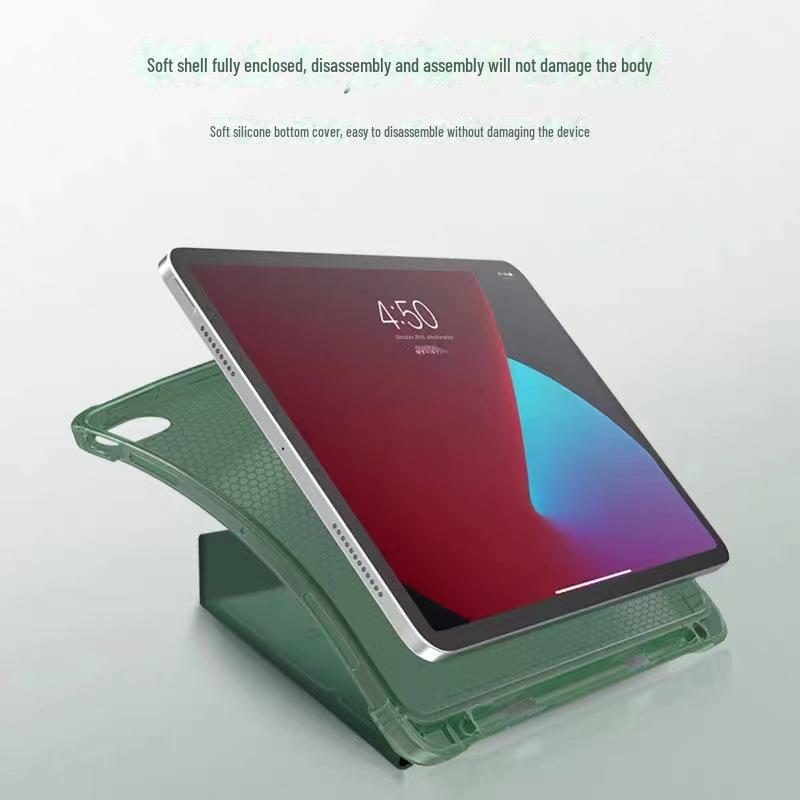 Защитный чехол для iPad 10.2 с гнездом для стилуса | Мягкий кожаный чехол для планшета Apple 10,9 дюйма из термополиуретана