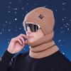 Neck Warmer Winter Glove Cap Set Korean Style Solid Beanie  Apparel Accessories