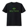 Alien Lover s Kids UFO Abduction Believe T Shirt vintage Washed streetwear Top For Everyday Wear Slightly homme Soft