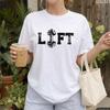 Gym Lift Graphic T-Shirt, Vintage 90s Dumbbell Workout Tee, Retro Fitness Shirt, Pump Cover Graphic Tee, Washed Unisex Shirt, Gym Lover Gift