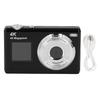 4K Digital Camera Autofocus 48MP Video Camera 16X Digital Zoom Anti Shake Portable Compact Point
