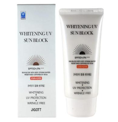 Отбеливающий УФ-солнцезащитный крем SPF 50+ – Осветляющий и увлажняющий