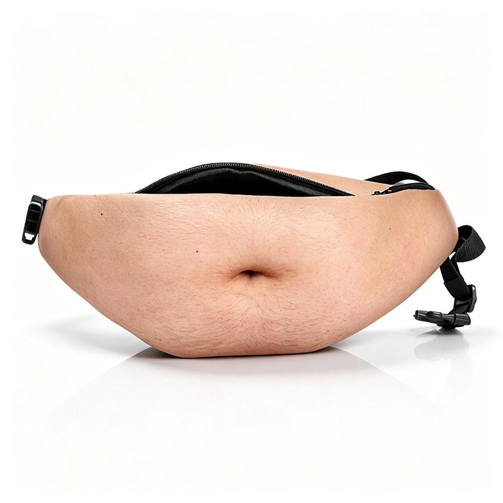 Сумка на пояс из искусственной кожи Beer Belly - Кошелек для монет с защитой от домогательств
