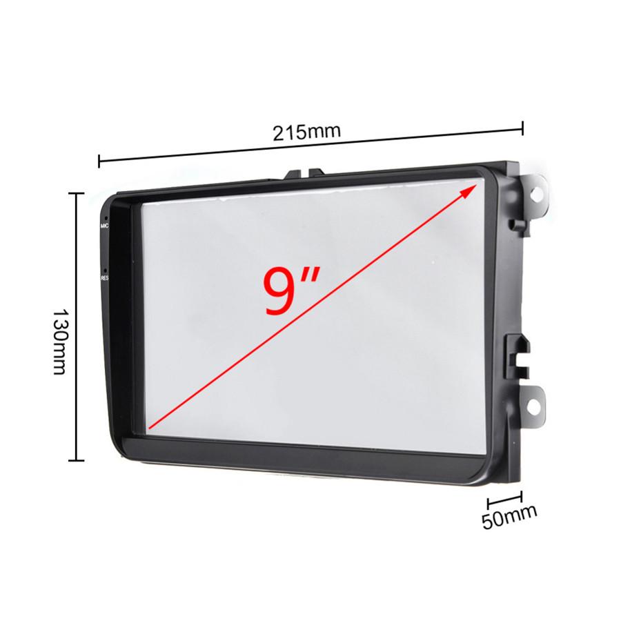 9" Android 6.0 2-DIN 1080P GPS WiFi MP5 VW Плеер