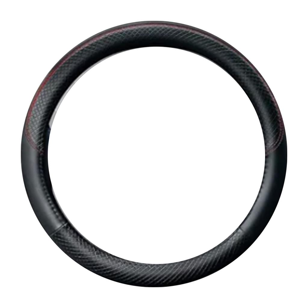 Чехол на руль автомобиля Тисненый Противоскользящий Искусственная кожа Защитник рулевого колеса автомобиля для