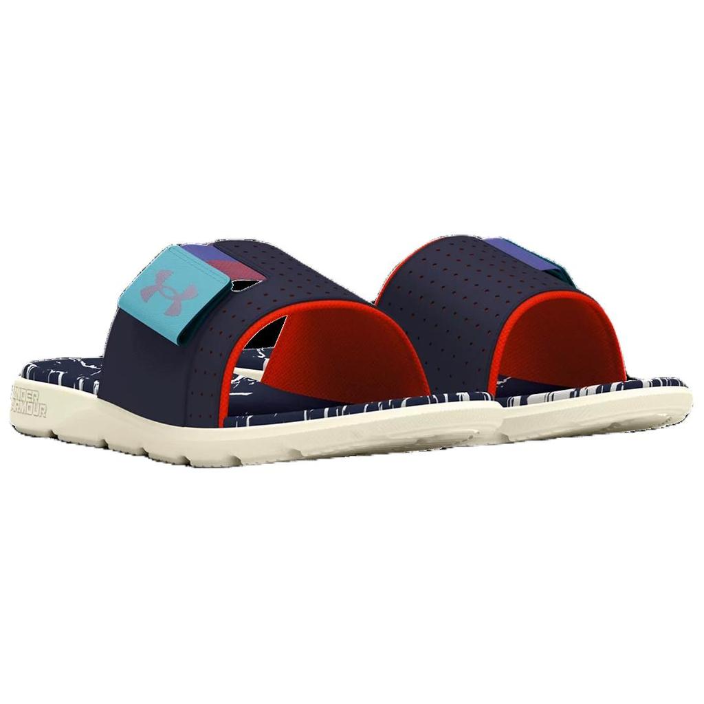 Under Armour Mercenary Comfortable Lightweight Silent Slide Sandals Unisex Sandals Navy-Blue 3027252-103