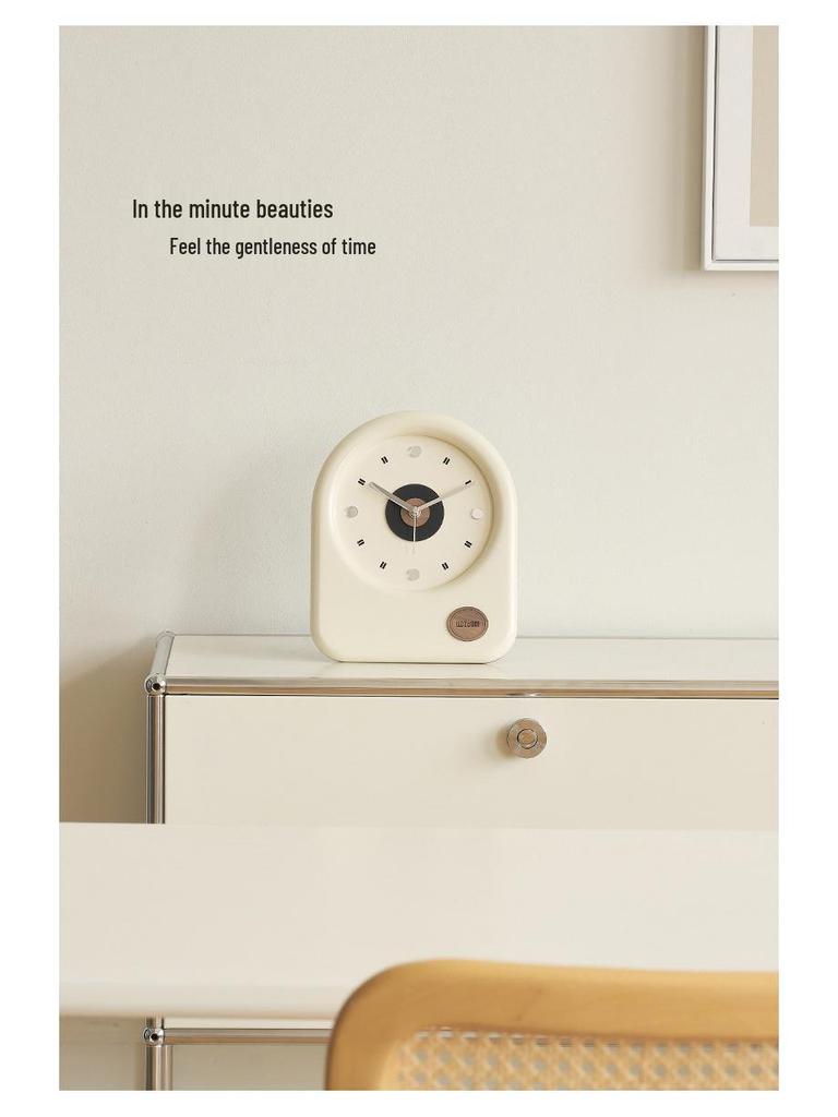 Wozoom Элегантные настольные часы для гостиной, прихожей или ТВ-тумбы - Стильное настольное украшение.