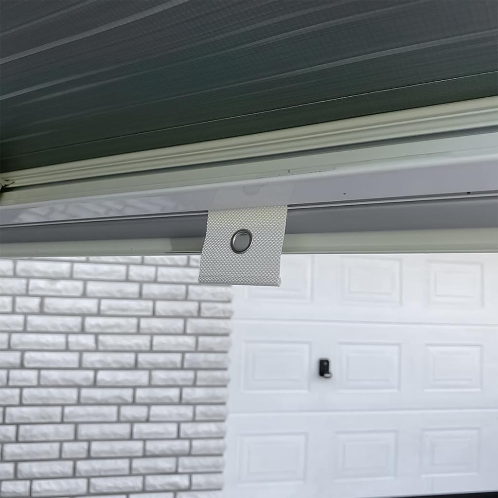 Простая установка тента Крючки для труб Проушины для труб Крючки для караванов Автодома Солнцезащитный козырек Легко скользящие направляющие Аксессуары