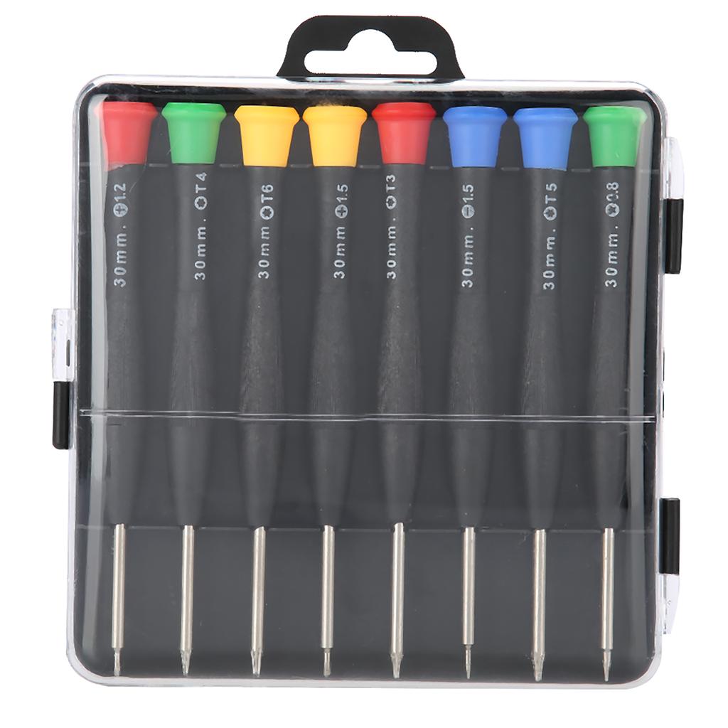 8pcs Precision Screwdriver Electronic Watch Repair Jewelry Making Screwdrivers Set