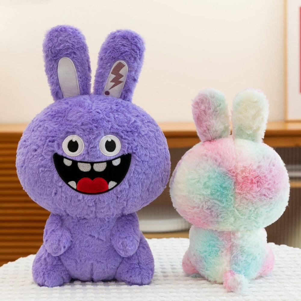 Soothing Cute Bunny Doll Adorable Hugging Companion Perfect Present Rabbit Plush Toy Home Decor