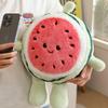 Мультяшная имитация бега Подушка-арбуз Плюшевая игрушка Кукла Диван Подушка для сна Подушка Украшение для гостиной Подарок