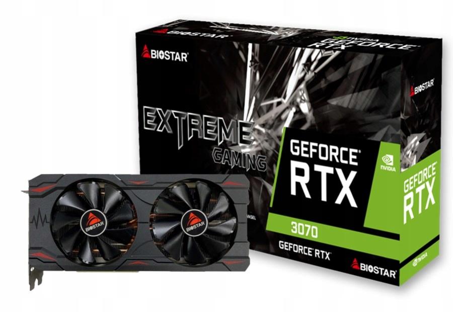 BIOSTAR RTX 3070 8GB graphics card
