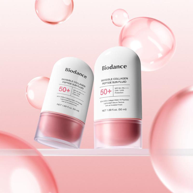 Biodance Невидимый солнцезащитный флюид с коллагеновыми пептидами SPF 50+ PA++++ 50 мл