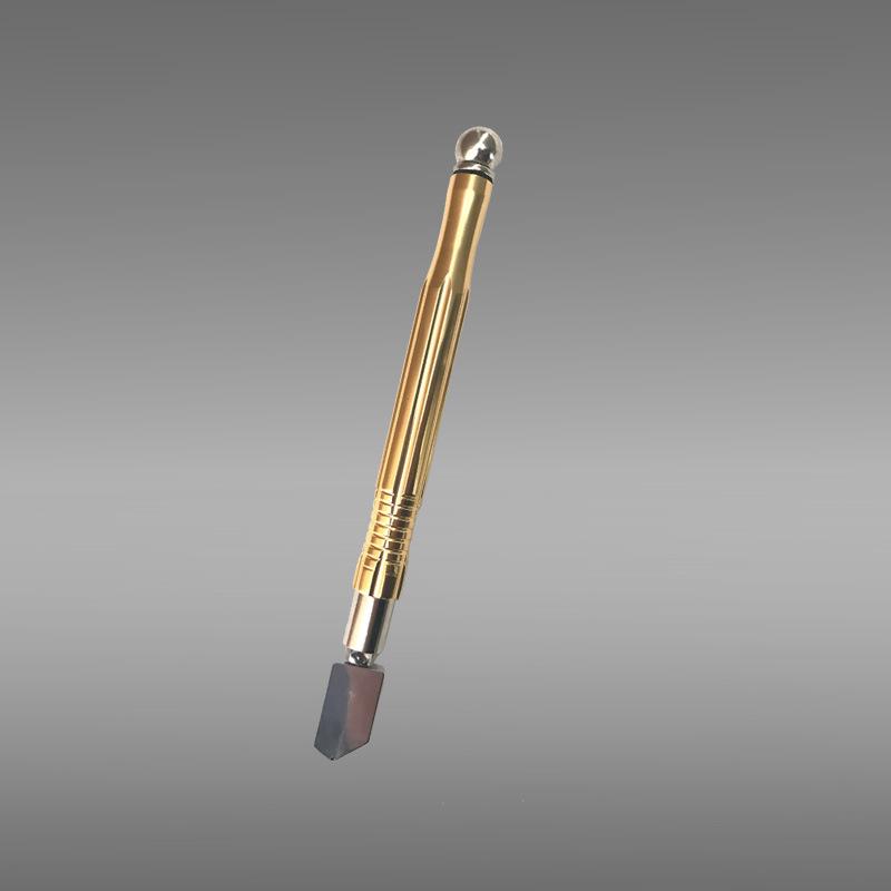 5 в 1 компл. Стеклорез Нож с острым лезвием Стеклорез Ручка с нескользящей металлической ручкой Алмазный режущий инструмент Режущие инструменты для ремонта зеркала из твердого сплава