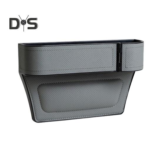 Автомобильный органайзер для заполнения зазоров сидений с удлинителем подстаканника, регулируемая конструкция рычага, многофункциональная боковая коробка для хранения телефона, очков, ключей