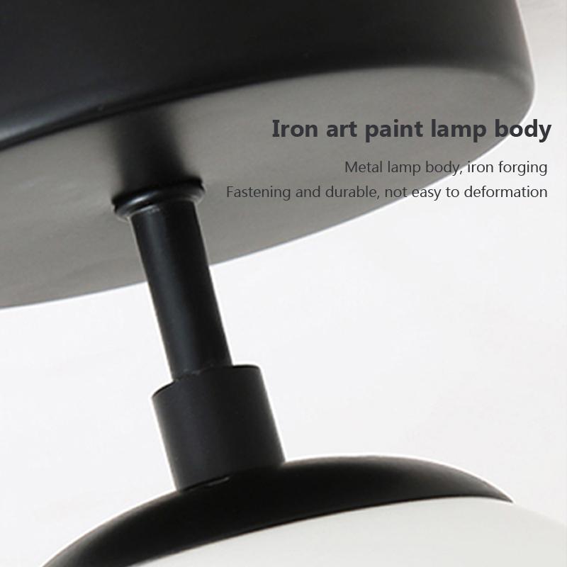 Современный стиль E27 светодиодные настенные светильники Nordic Ball настенные светильники для прихожей спальни прикроватная лампа настенный светильник прямые продажи с фабрики