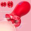 Вибратор-язык для сосания Rose 3 в 1 Вибратор-язык для точки G Стимулятор клитора Вибратор-язык Вагинальная стимуляция Игрушки Rose Секс-игрушки