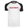 MerchCode Mens Iron Maiden Logo Baseball T-Shirt