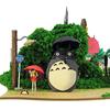 Sankei Studio Ghibli Series Мой сосед Тоторо Диорама Полная Тоторо Бумажная поделка MK07-35