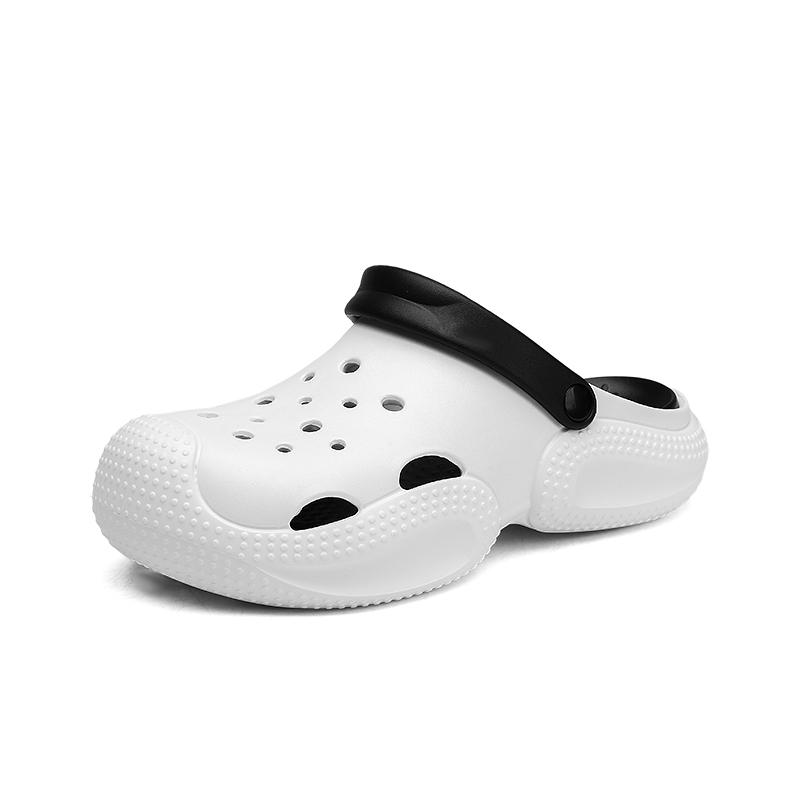 Модные летние тапочки для мужчин и женщин 2024 года, новые сандалии с мягкой подошвой из ЭВА, пляжная обувь для пар, шлепанцы, обувь для ванной