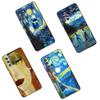 Starry Night Van Gogh Phone Case For Samsung Galaxy A01 A03 Core A04 E A02 A05 A10 A20 A21 A30 A50 S A6 A8 + A7 2018 Black Cover