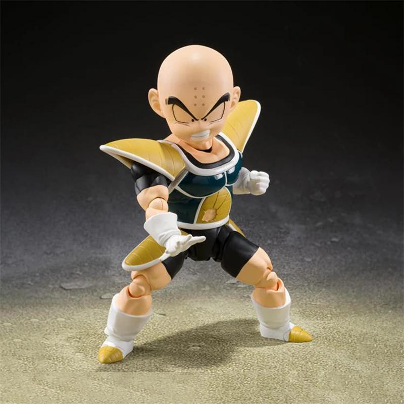 Anime Dragon Ball Z Figures Childhood Kuririn Action Figure PVC Movable Namek DBZ Combats Krilin SHF Collection Model Toys Gifts