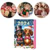 Dachshund Advent Calendar 2025 24 Days of Christmas Collectible Funny Dog Set 24 Days Xmas Countdown Calendar Gifts for Kids