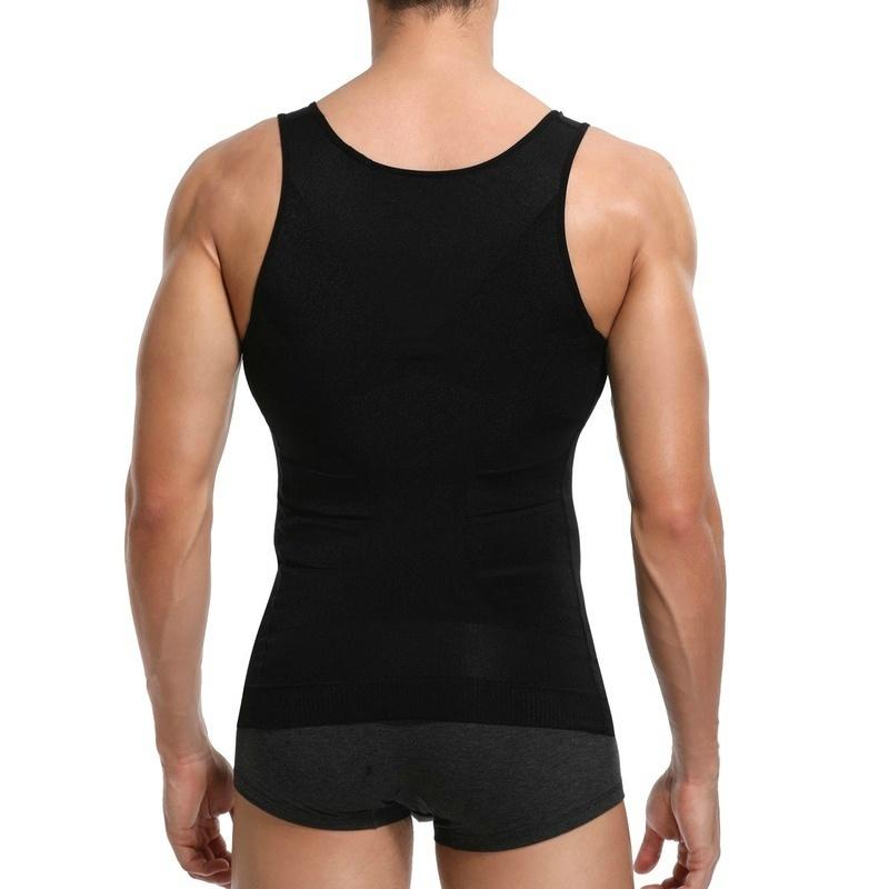 Мужская нейлоновая майка для похудения