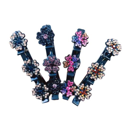 4 шт. Универсальные прически: Эти инновационные заколки для волос позволяют вам без усилий менять прическу в любое время, облегчая создание прически.