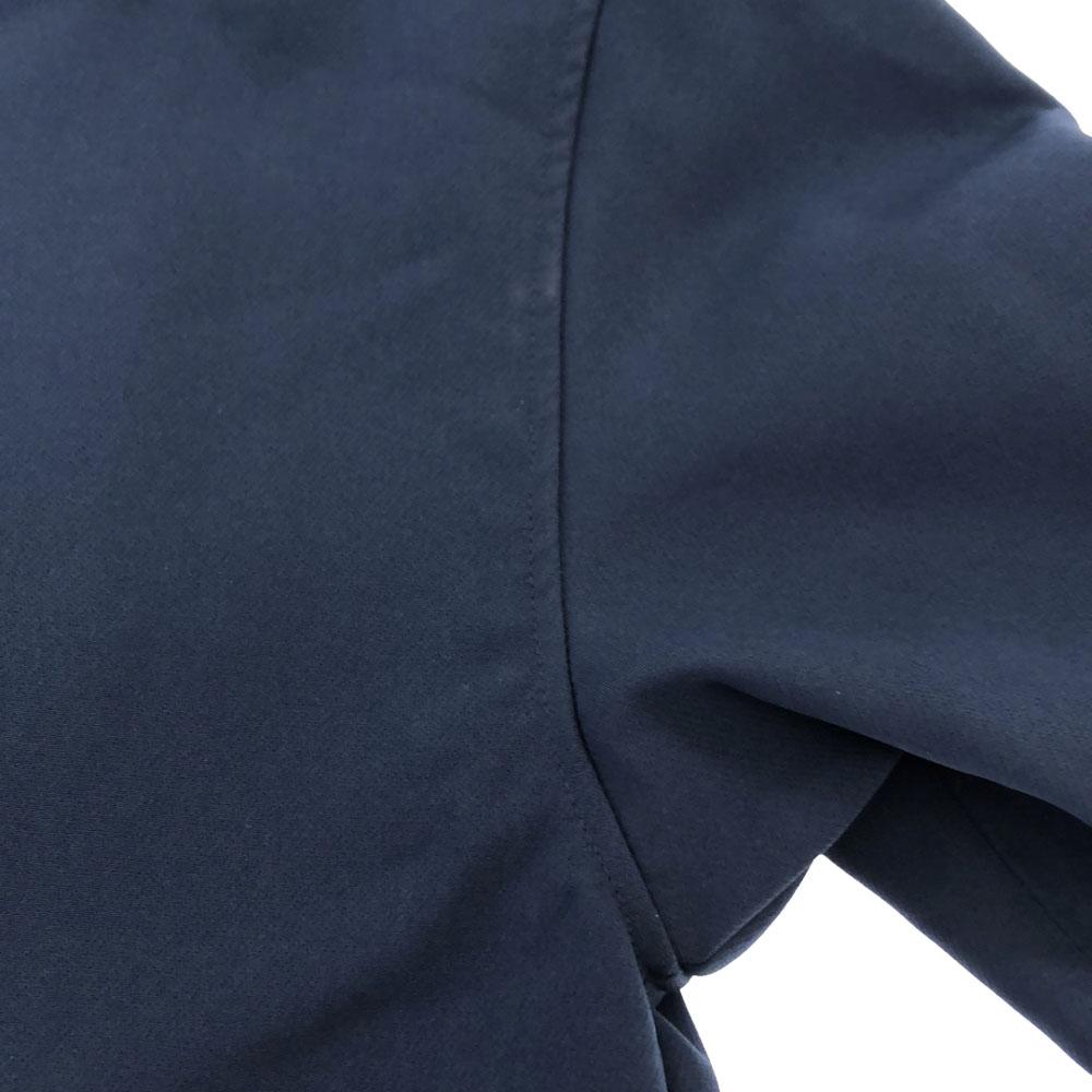 ELENDEEK Однотонное платье с длинным рукавом 2 Темно-синий Застежка-молния сзади Женское Б/у