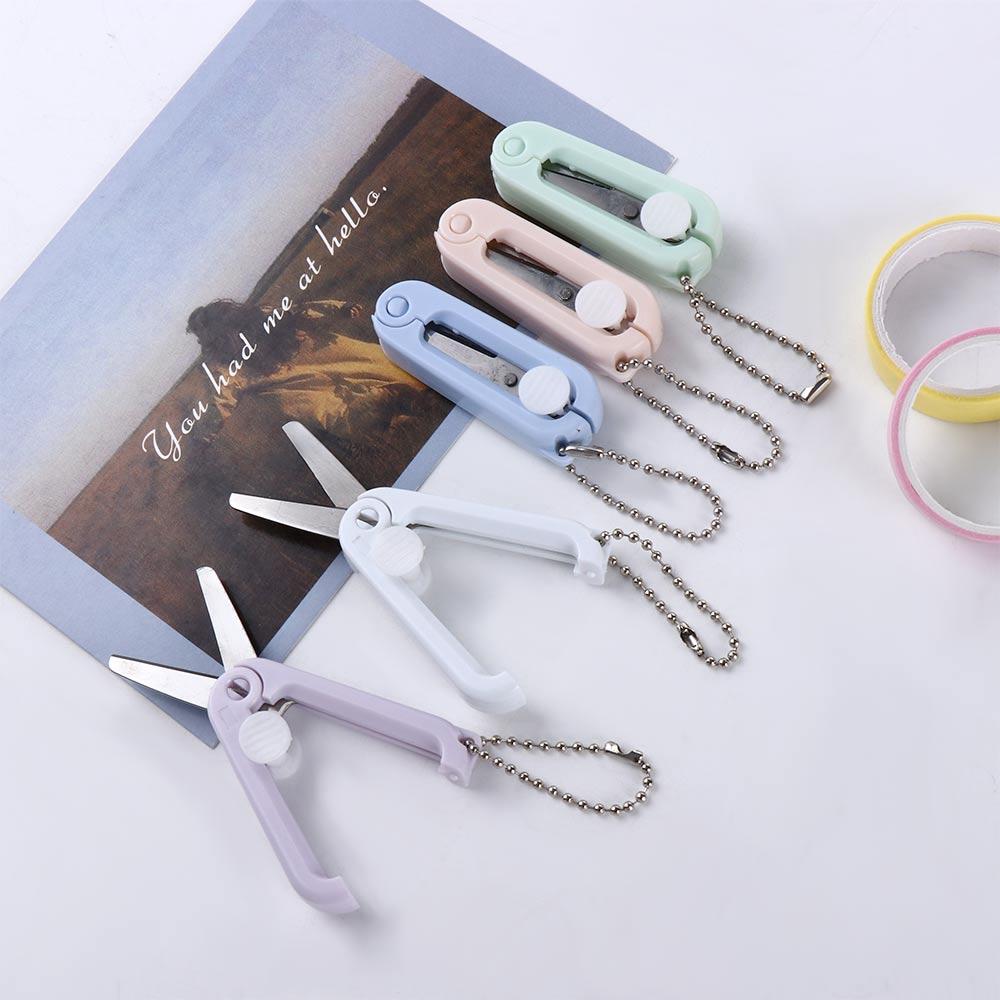 Office Supplies Folding Design Folding Scissors Adjustable Stainless Steel Scissors Scissors