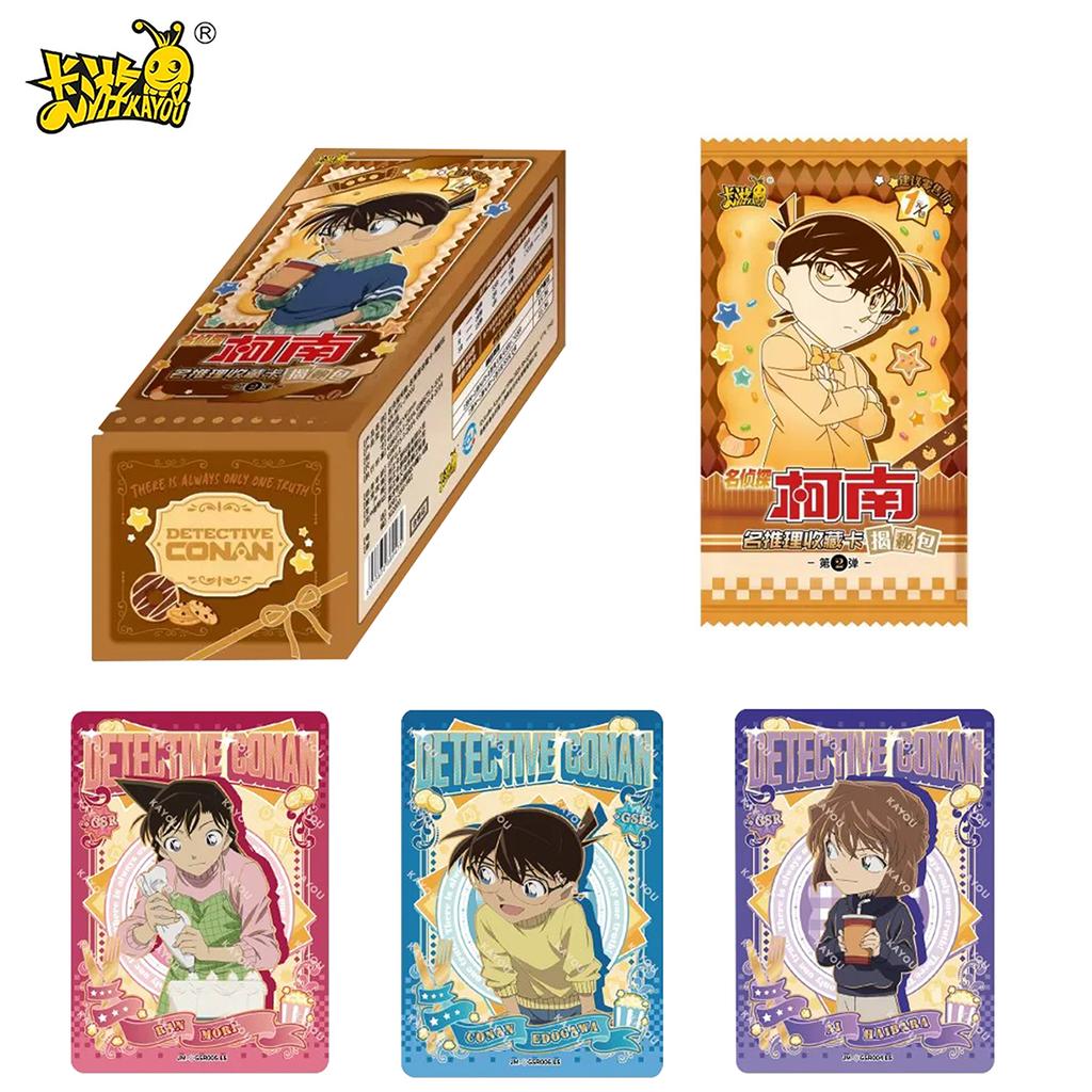 Genuine Detective Conan Card masterful reasoning reveal the secret Series Card Classic Anime Collection Card Birthday Toy