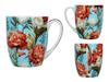 Camio Ceramic Mug Flower Pattern Gift For Her Carmani Painting