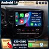 Android 14 Carplay Car Radio для Mitsubishi Outlander 3 III GF0W GG0W 2018 - 2022 Мультимедийный видеоплеер Навигация GPS Стерео